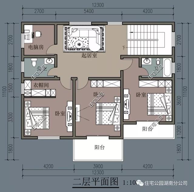 欧式别墅设计图，4室3厅还要带堂屋。