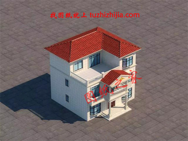 120平米三层小别墅设计方案和效果图