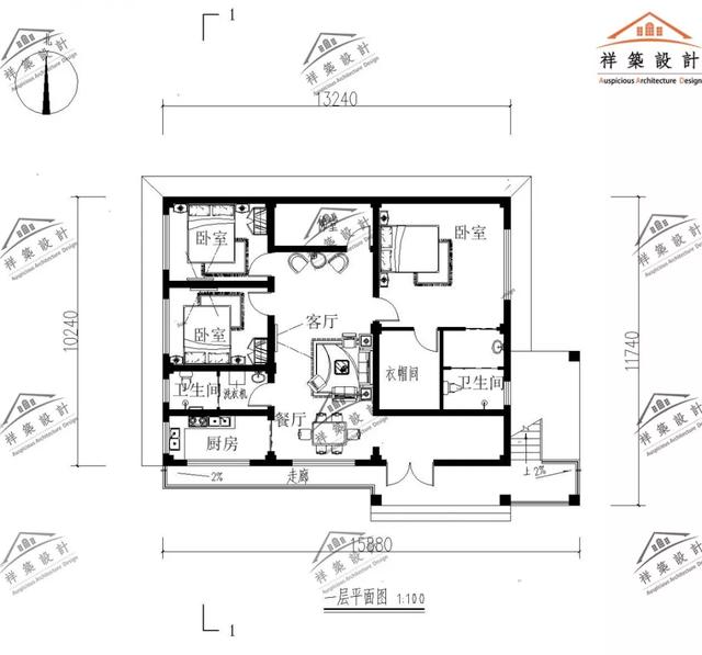 15.8X10.2中式元素民居自建房别墅设计图案例，整体很不错