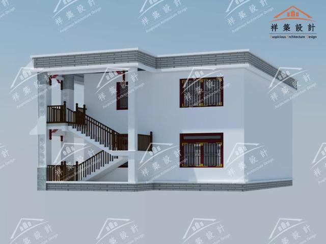 安徽 安庆市 15.8m*10.2m 中式元素民居 自建房别墅案例