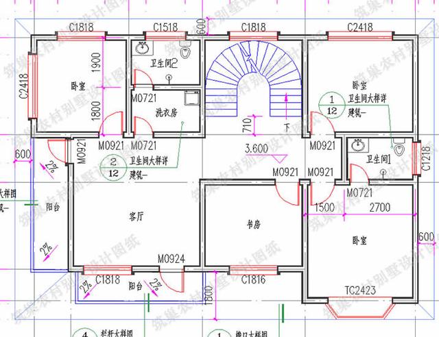 两款进深都是10米的农村二层自建房，一款欧式田园风，一款低造价，你更喜欢哪一款？