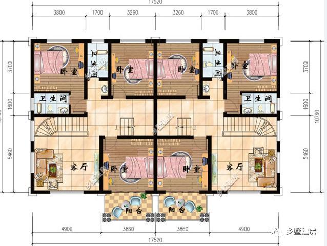 四层农村自建房设计图，精致又美丽