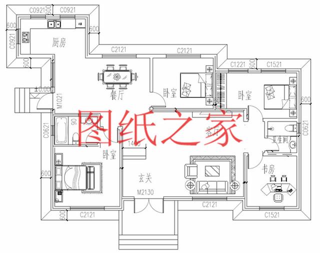 经济实惠的养老房，150平米的一层别墅造价只要15万，太省钱了！