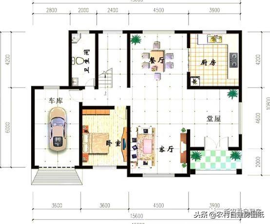 150平复式三层别墅设计图，独特设计让您耳目一新。
