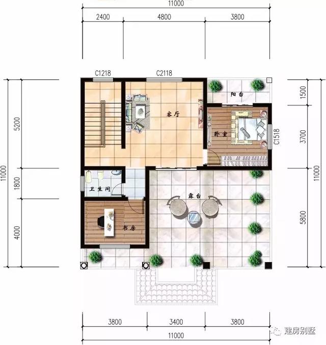 风格简单的农村自建房，造价都在30万左右，布局也很实用