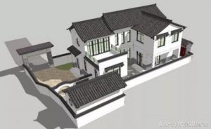 中式别墅设计图，传承中式之美！