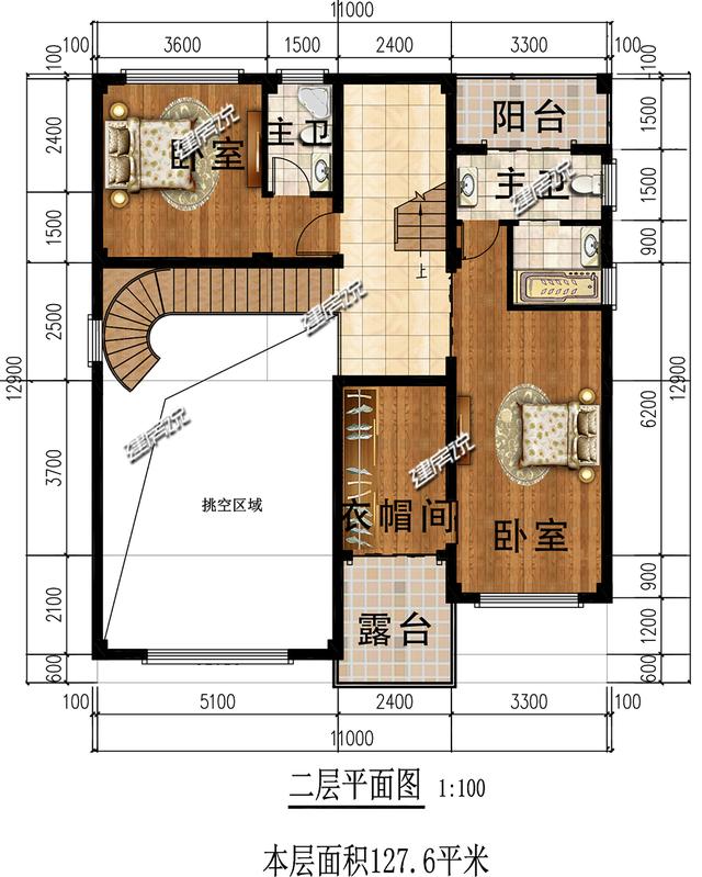 2栋三层简欧别墅，外型极美，第二款带车库很实用