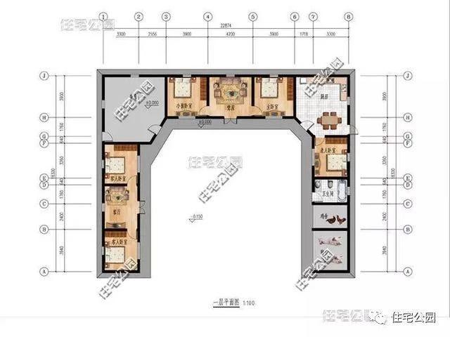 回老家自建房，来栋中式合院怎么样？这几套3合院4合院随你挑