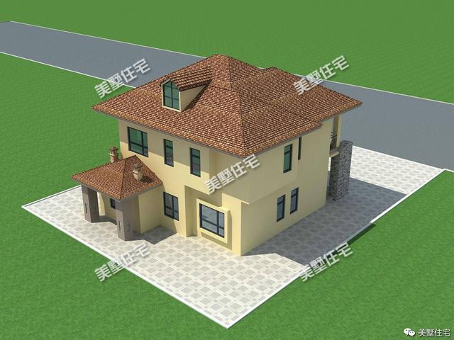 非常标准的5套系农村自建别墅设计，看完你也能建出这么好看房子！