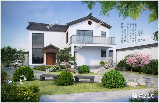 8款新中式别墅设计，非常适合中国乡村，每一栋都品味不俗