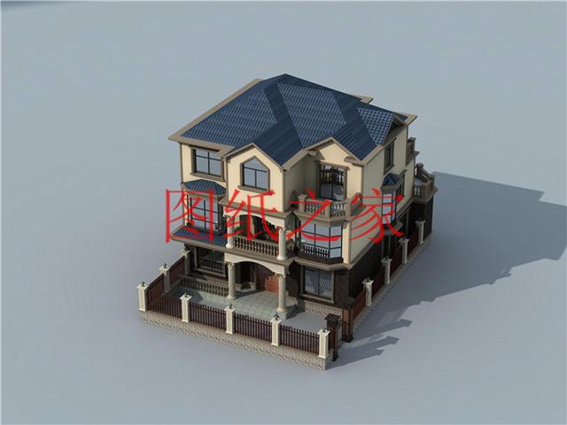 5套15X13米农村三层别墅，家是避风港，需要用心来建造！