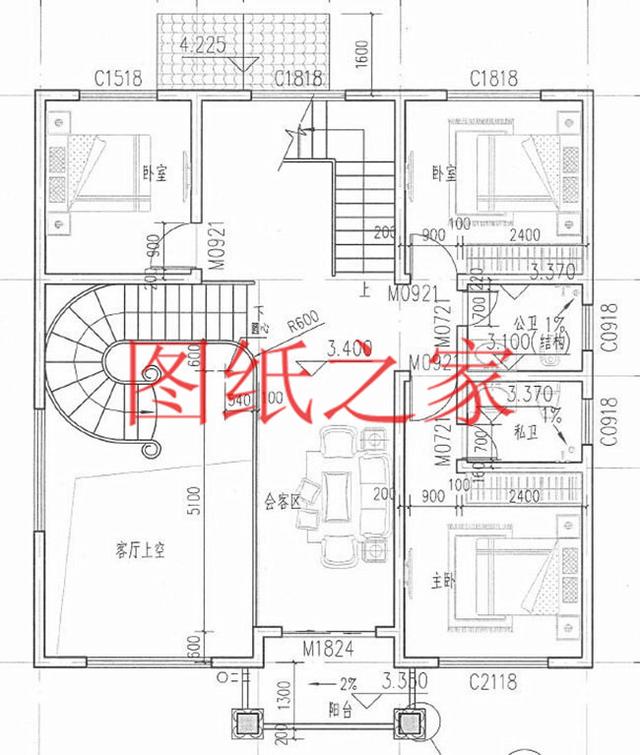 3套10X12米的三层别墅，7个卧室还带露台，美观又实用！