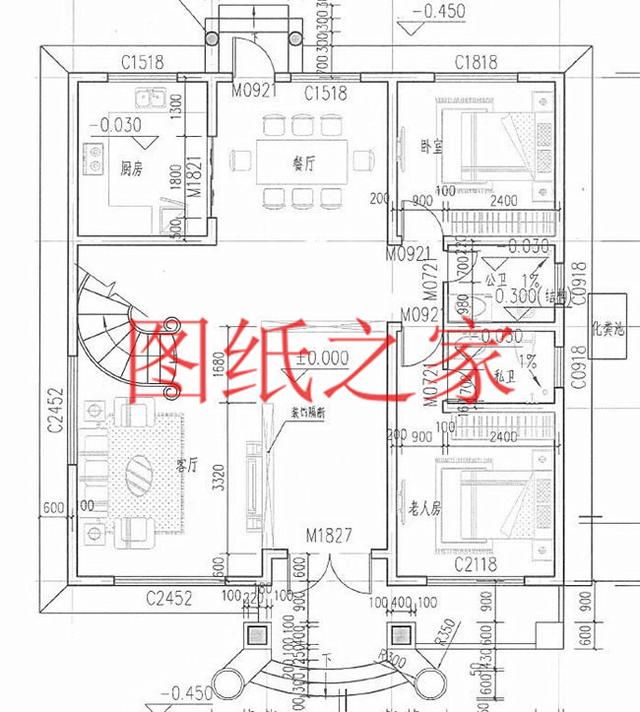 3套10X12米的三层别墅，7个卧室还带露台，美观又实用！