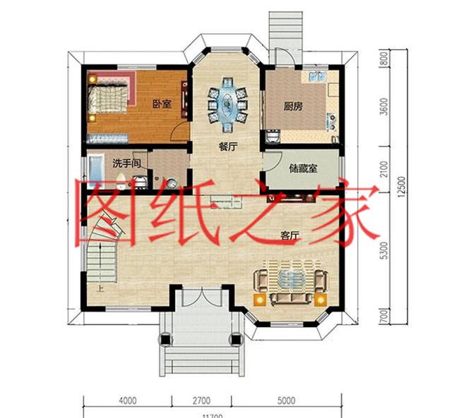11X12米的三层别墅，多卧室还带大露台，温馨又宜居！