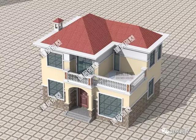 11×9米小户型两层别墅设计，美观实用造价低！