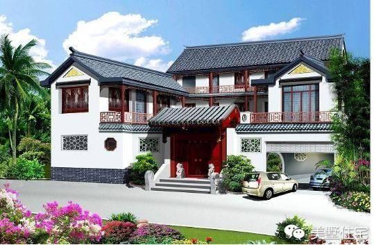 最美不过中式传统别墅，这10套新中式别墅，随便建上一栋都美滋滋的！