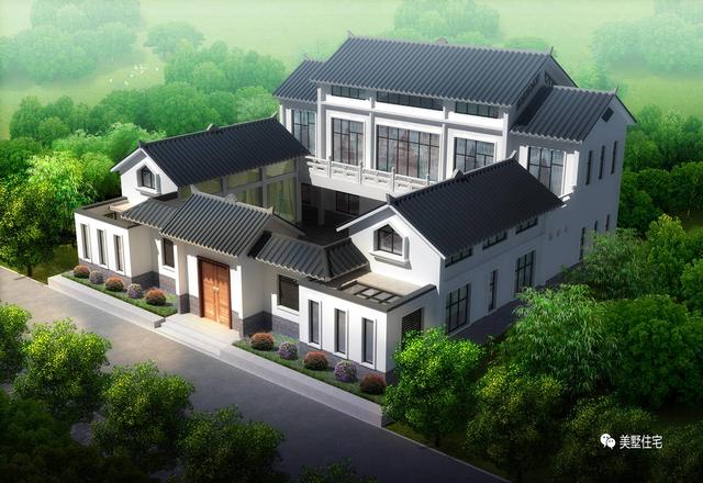 中国人还是最喜欢建中式别墅，这5款户型不容错过！