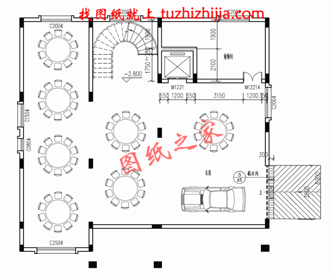 新中式三层楼房设计图纸