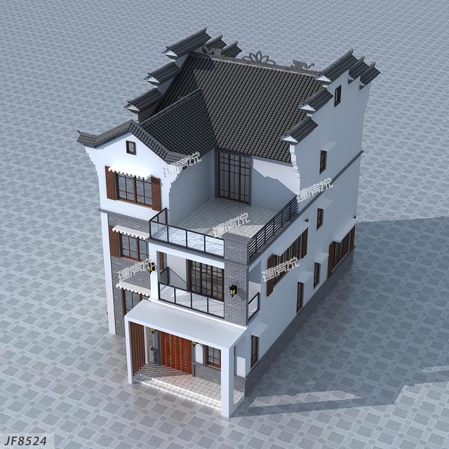 江西人最爱建的别墅，韵味十足户型方正，已有60户建成