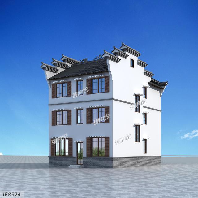 江西人最爱建的别墅，韵味十足户型方正，已有60户建成