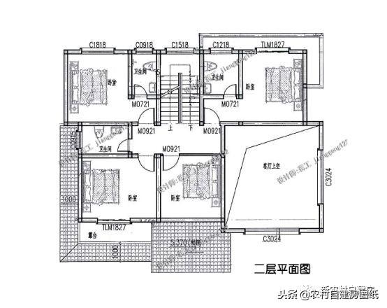 农村又一典范之作，三层别墅占地150平，有钱一定要建的别墅豪宅