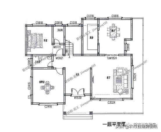 农村又一典范之作，三层别墅占地150平，有钱一定要建的别墅豪宅