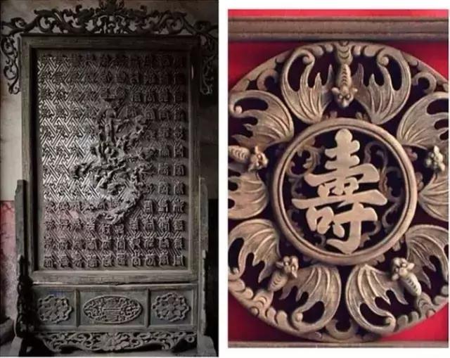 中国古代家具上的图纹有寓意