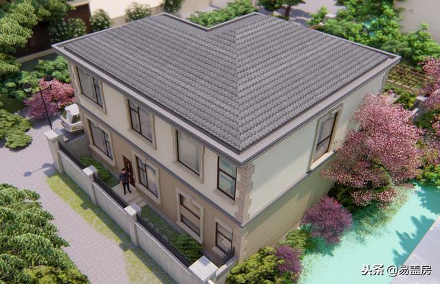 38万乡村别墅设计图推荐，甘肃钢结构欧式小楼性价比十足，真漂亮