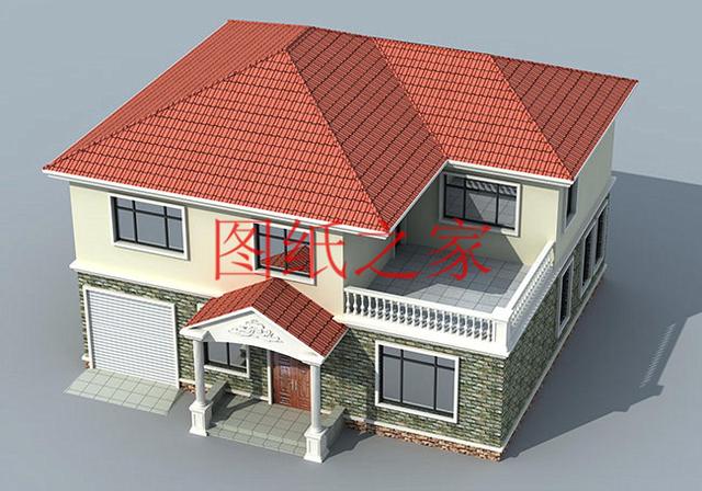 160平米的二层别墅设计图，14X12米方正又实用，农村建房的首选户型！