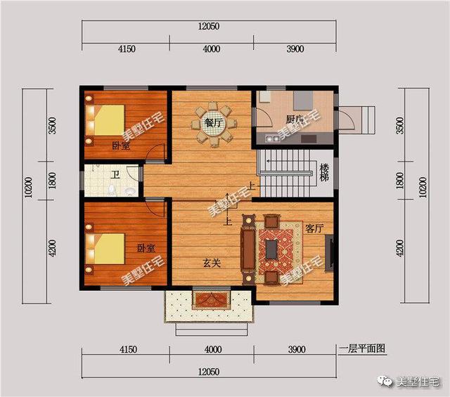 两栋三层别墅自建房，大面宽户型，空间舒适，29万可建！