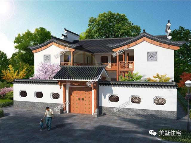 精选3套中式别墅设计图，美观大气，乡村建房还是中式好！