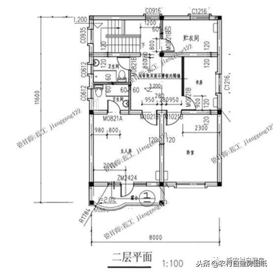 6款小别墅设计图，一二三层都有，面宽10米以下，功能齐全样式大气