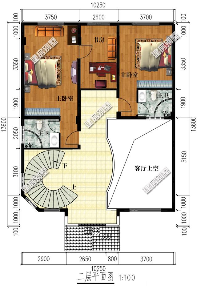 10.2x13.6意式风格三层别墅设计图，地下酒窖让多少人梦寐以求？