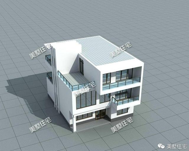 农村11×13米现代别墅设计图，150平设6室2厅附上室内装修图