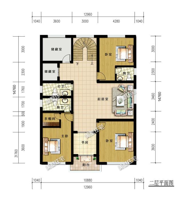 江西人喜欢的典雅低调三层别墅，功能实用造型大方