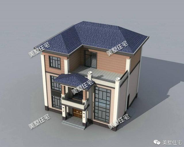 江西人喜欢的典雅低调三层别墅，功能实用造型大方