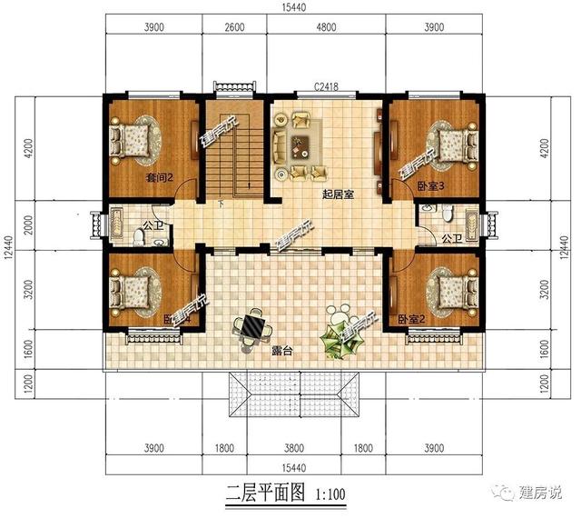 漂亮中式别墅设计图，中国最美的房子，35万就能建，漂亮有面子