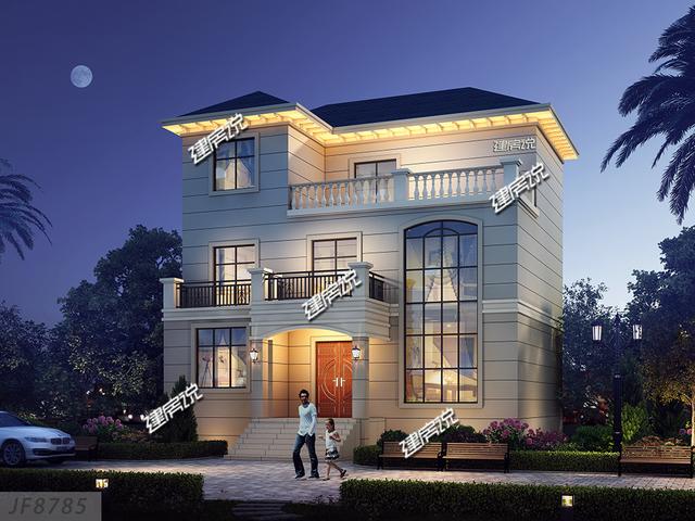 占地110平的三层小别墅设计图，符合大众需求的好户型！