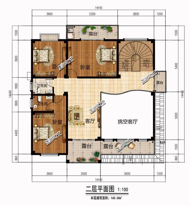 三款新中式别墅设计图，无论选哪一栋建在农村，你的房子是最靓眼的。