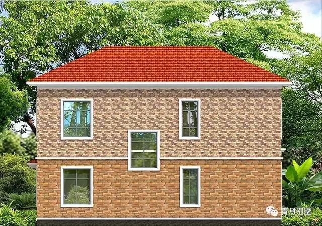 13.4米×12.6米二层乡村小户型，精致的小房子是理想的家