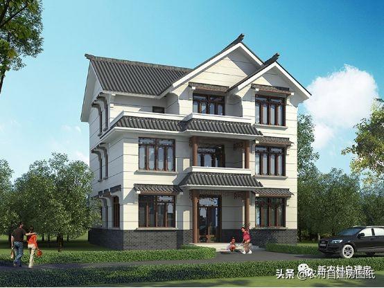 4套中式农村别墅设计图，诠释了中式风格的精髓，引发建房热潮