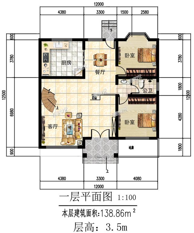 家家户户盖起了小洋楼，农村这套最漂亮的独栋小别墅，今年开春就准备建房!