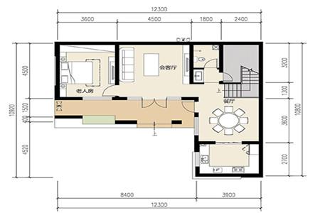 2022年二层简欧别墅设计图，4室2厅2卫，麻雀虽小但五脏俱全。