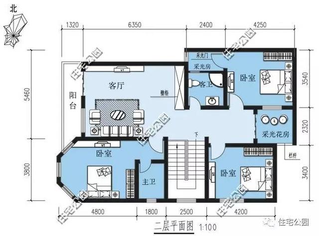 4套实用2层农村别墅设计图，好看又省钱，你喜欢哪套？