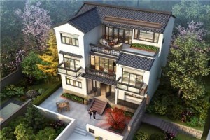 2020年农村三层自建房设计图，中式别墅这样建准没错！