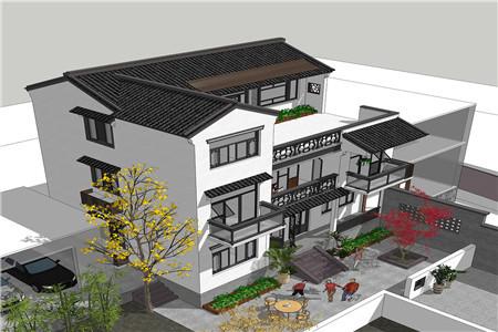 2022年农村三层自建房设计图，中式别墅这样建准没错！