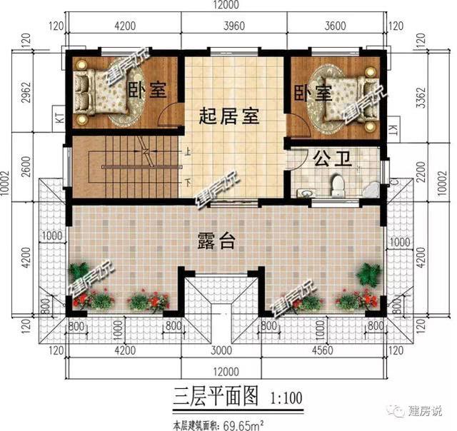 125㎡新中式别墅设计图，经典又实惠，好户型，欢迎收藏！