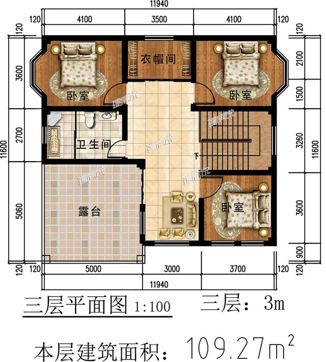 3层别墅设计图，建成这样，再也不用担心娶不到媳妇，门都要被踏破