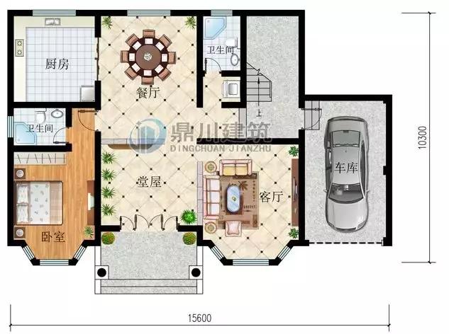 5套别墅设计图，建出来超霸气，是你们想要的户型，19年建房的快收藏