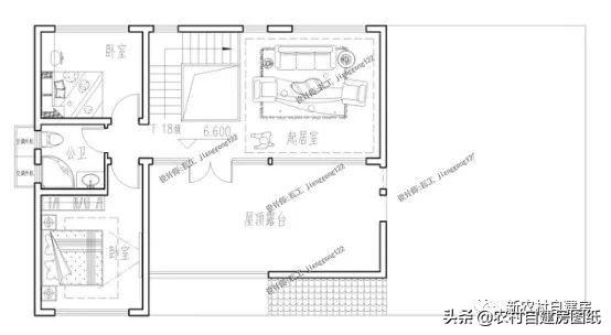 11×9米新中式农村别墅设计图，古色古香，一般人建不了